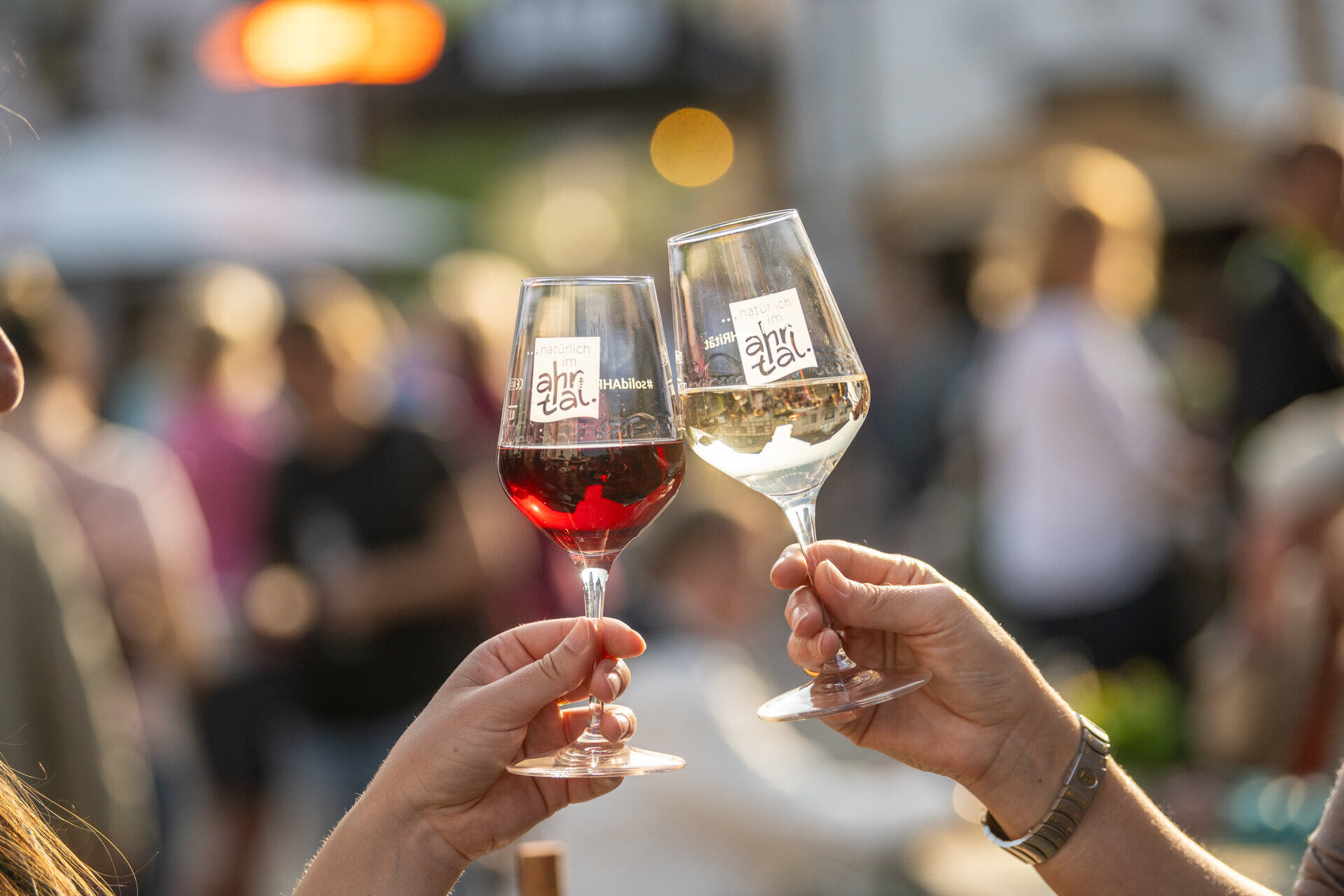Weinmarkt der Ahr im Sommer 2023
